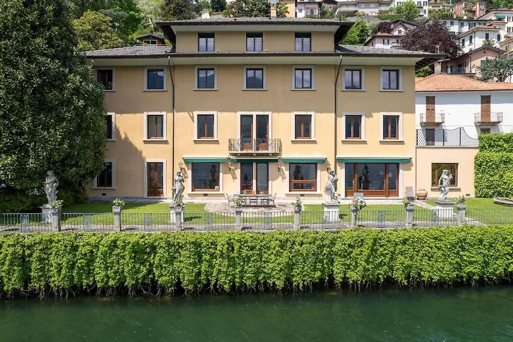Lakefront 1800S Villa Private Dock, Art Luxury Carate Urio